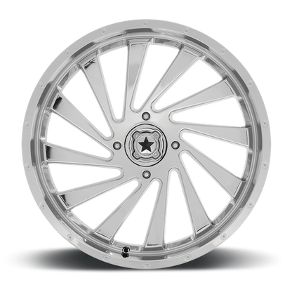 MSA Offroad Wheels | M46 BLADE | 20.0x7.00 | 4X156 | 0 | CHROME