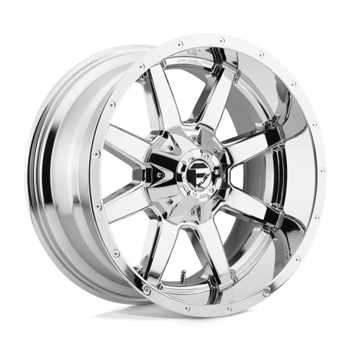 Fuel 1PC | D536 MAVERICK | 20.0x10.00 | 6X135/6X139.7 | -18 | CHROME PLATED