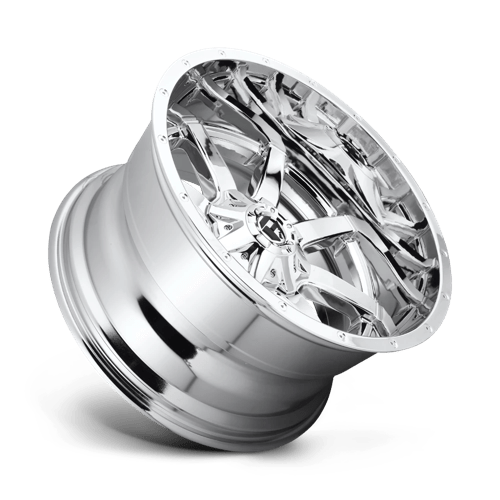 Fuel 1PC | D536 MAVERICK | 22.0x10.00 | 6X135/6X139.7 | -24 | CHROME PLATED