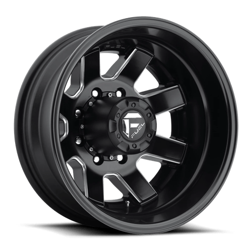 Fuel 1PC | D538 MAVERICK | 17.0x6.50 | 8X210 | -140 | MATTE BLACK MILLED