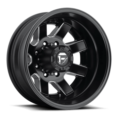 Fuel 1PC | D538 MAVERICK | 17.0x6.50 | 8X210 | -140 | MATTE BLACK MILLED