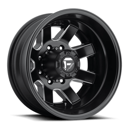 Fuel 1PC | D538 MAVERICK | 17.0x6.50 | 8X165.1 | -178 | MATTE BLACK MILLED