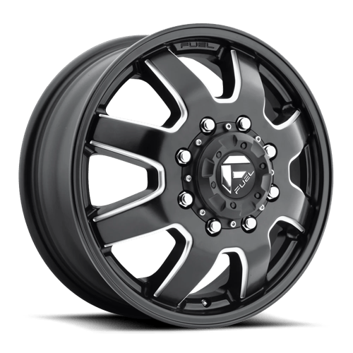 Fuel 1PC | D538 MAVERICK | 17.0x6.50 | 8X165.1 | 116 | MATTE BLACK MILLED