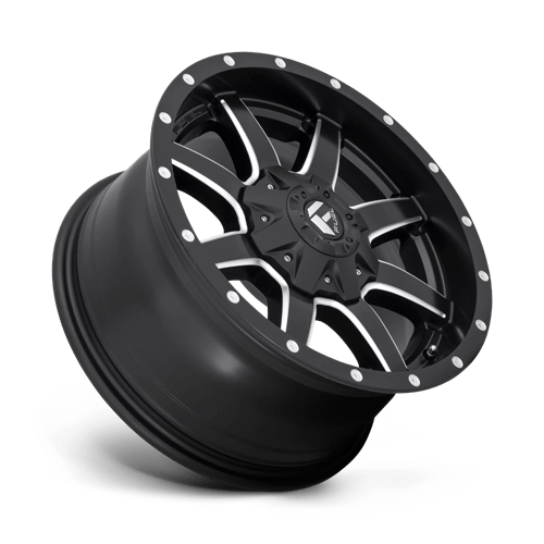 Fuel 1PC | D538 MAVERICK | 24.0x8.25 | 8X200 | -201 | MATTE BLACK MILLED