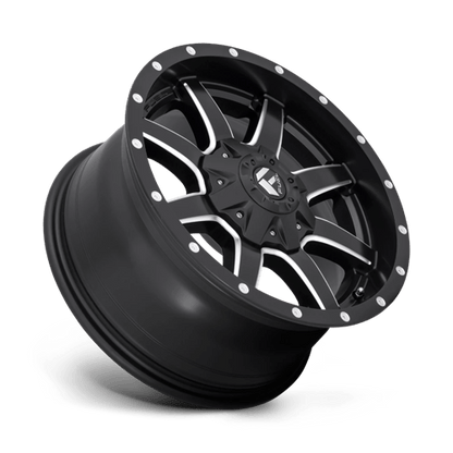 Fuel 1PC | D538 MAVERICK | 24.0x8.25 | 8X200 | -201 | MATTE BLACK MILLED