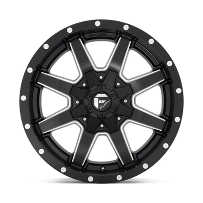Fuel 1PC | D538 MAVERICK | 20.0x10.00 | 6X135/6X139.7 | -18 | MATTE BLACK MILLED
