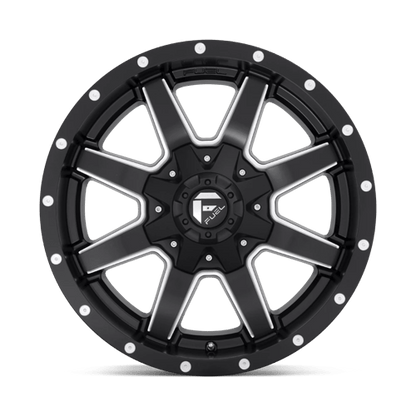 Fuel 1PC | D538 MAVERICK | 17.0x6.50 | 8X210 | -178 | MATTE BLACK MILLED
