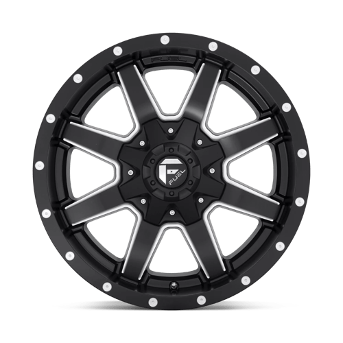 Fuel 1PC | D538 MAVERICK | 18.0x9.00 | 8X180 | 1 | MATTE BLACK MILLED