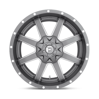 Fuel 1PC | D542 MAVERICK | 20.0x9.00 | 5X139.7/5X150 | 1 | MATTE GUN METAL MILLED