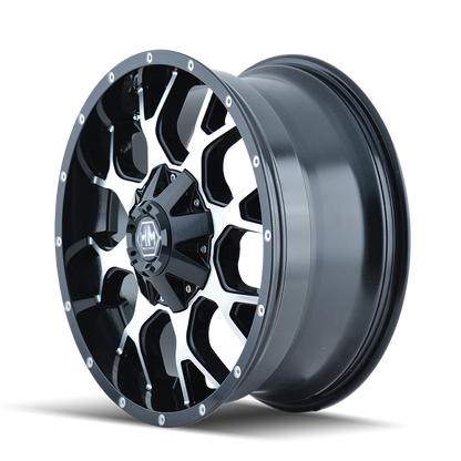 MAYHEM WARRIOR GLOSS BLACK MACHINED | 20x9 | 8-165.1 | mm | 8015-2981B
