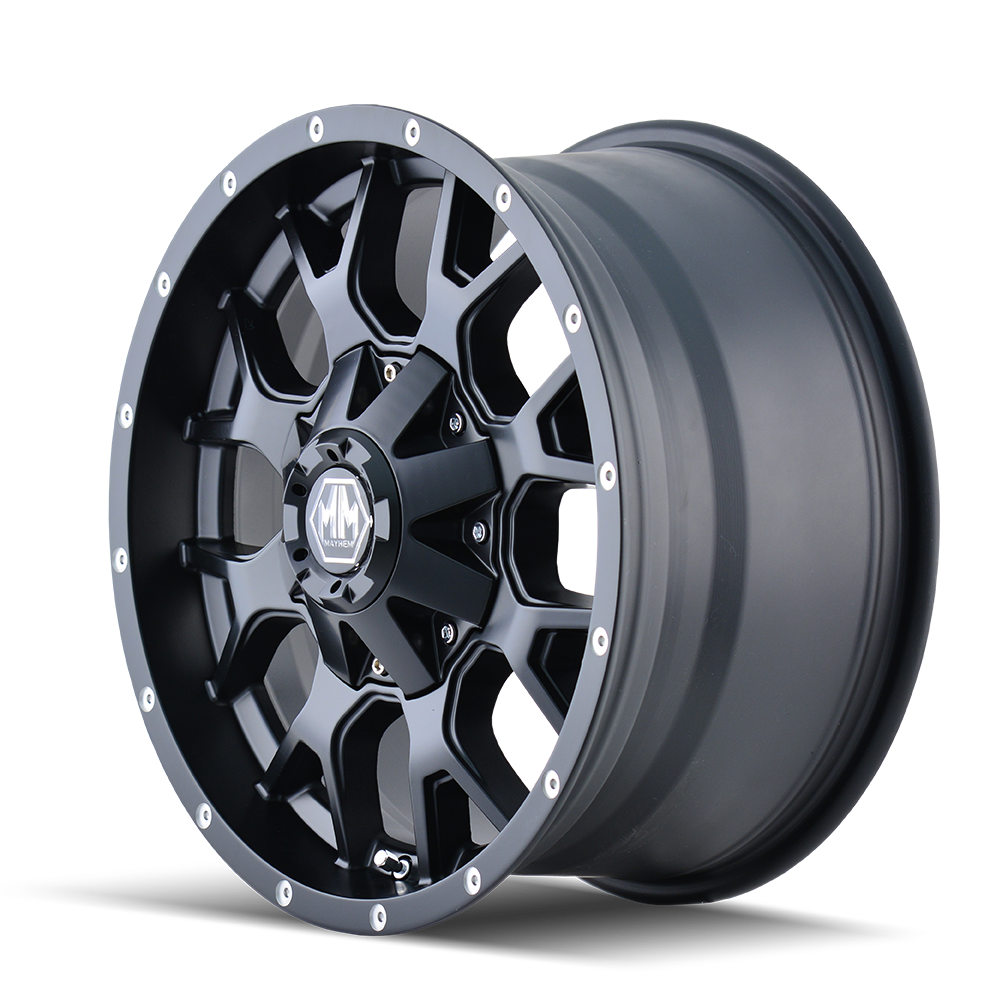MAYHEM WARRIOR MATTE BLACK | 20x10 | 8x180 | -25mm | 8015-2178MB