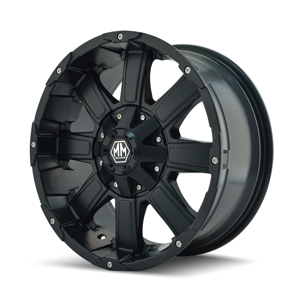 MAYHEM CHAOS MATTE BLACK | 18x9 | 5-127 | 18mm | 8030-8952MB18