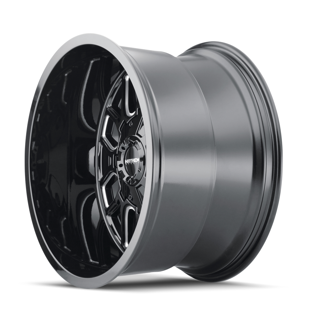 MAYHEM COGENT GLOSS BLACK MILLED | 18x9 | 5-127 | mm | 8107-8952BM