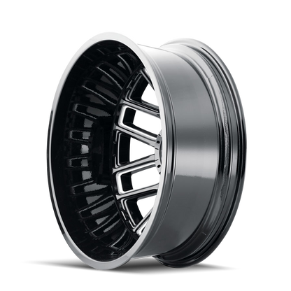 MAYHEM COGENT DUALLY GLOSS BLACK MILLED | 20x8.25 | 8-200 | -232mm | 8107D-2877BMR232