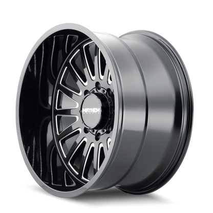 MAYHEM UTOPIA GLOSS BLACK MILLED | 20x10 | 8x180 | -19mm | 8114-2178BM