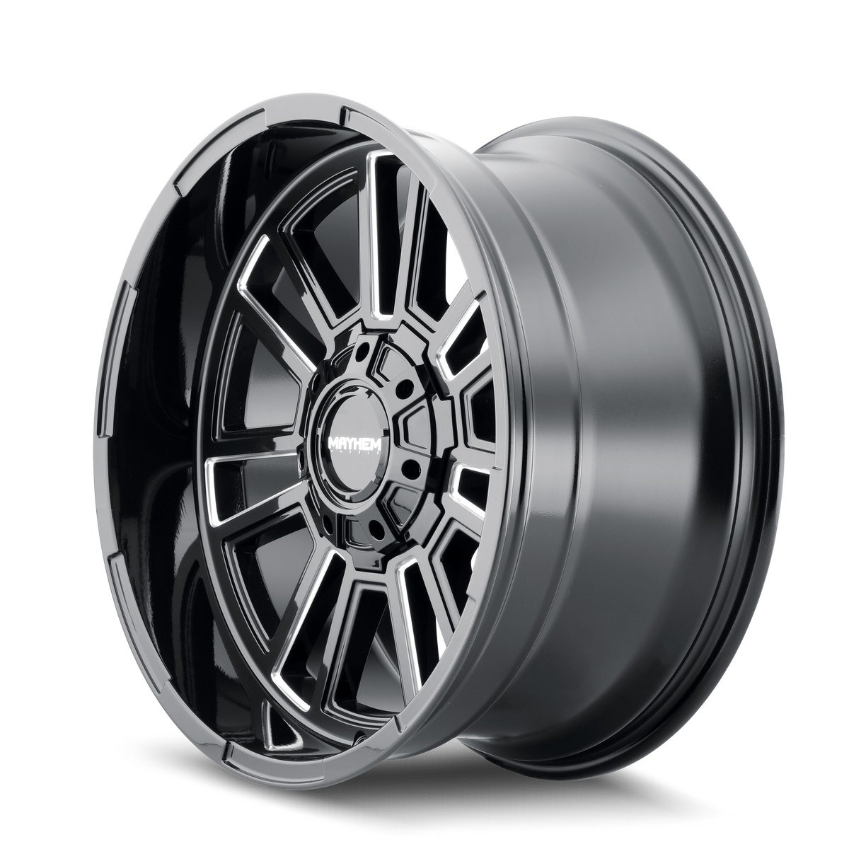 MAYHEM APOLLO GLOSS BLACK MILLED | 20x10 | 8x170 | -19mm | 8115-2170BM