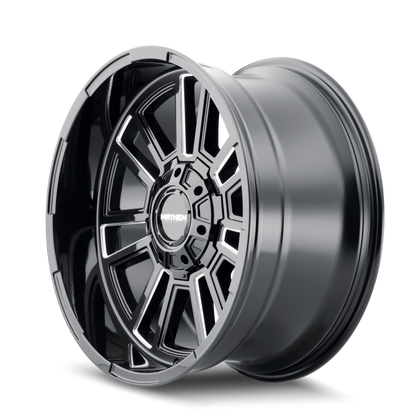 MAYHEM APOLLO GLOSS BLACK MILLED | 20x9 | 5-139.7 | mm | 8115-2997BM