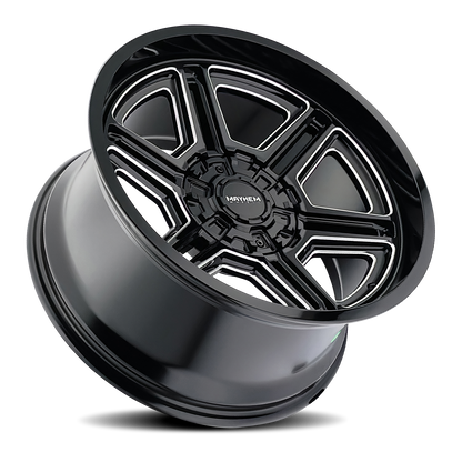 MAYHEM HERMOSA GLOSS BLACK MILLED | 20x10 | 8-170 | -25mm | 8117-2170BM