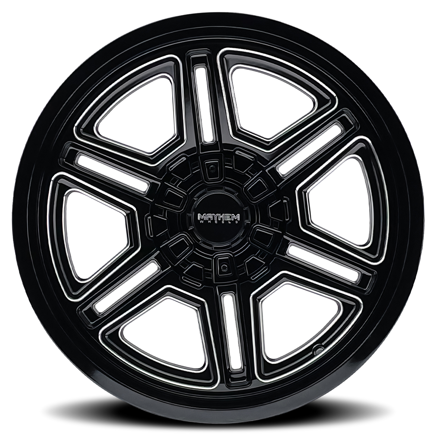 MAYHEM HERMOSA GLOSS BLACK MILLED | 20x12 | 5-127 | -44mm | 8117-2252BM