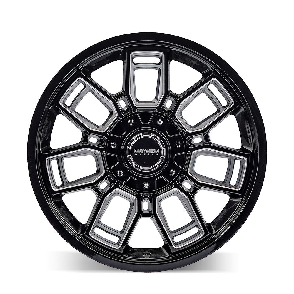 MAYHEM ORDINANCE GLOSS BLACK MILLED | 20x9 | 5x127 | mm | 8118-2952MZ