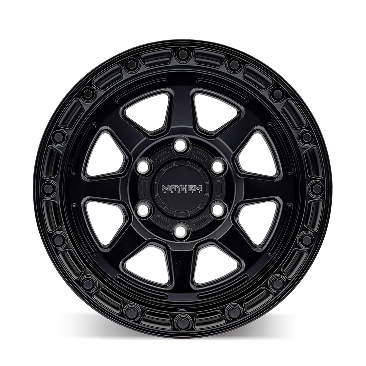 MAYHEM RIDGELINE SATIN BLACK | 17x8.5 | 6x139.7 | -6mm | 8306-7883MB