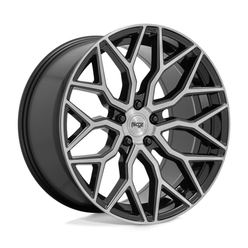 Niche 1PC | M262 MAZZANTI | 20.0x10.50 | 5X112 | 40 | GLOSS BLACK BRUSHED FACE