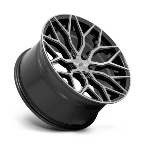 Niche 1PC | M262 MAZZANTI | 20.0x9.00 | 5X112 | 27 | GLOSS BLACK BRUSHED FACE