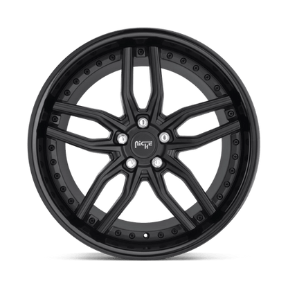 Niche 1PC | M194 METHOS | 19.0x8.50 | 5X120 | 35 | GLOSS BLACK MATTE BLACK