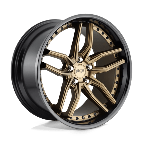 Niche 1PC | M195 METHOS | 20.0x9.00 | 5X114.3 | 35 | MATTE BRONZE BLACK BEAD RING