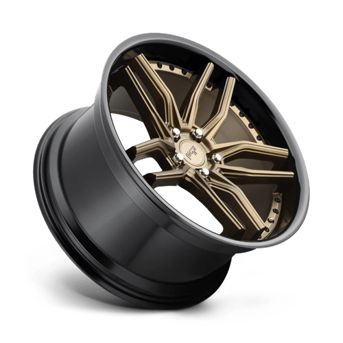 Niche 1PC | M195 METHOS | 19.0x8.50 | 5X120 | 35 | MATTE BRONZE BLACK BEAD RING