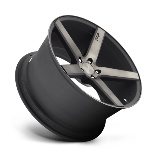 Niche 1PC | M134 MILAN | 20.0x8.50 | 5X114.3 | 35 | MATTE BLACK DDT MACHINED
