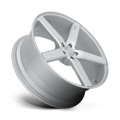 Niche 1PC | M135 MILAN | 18.0x8.00 | 5X114.3 | 40 | GLOSS SILVER MACHINED
