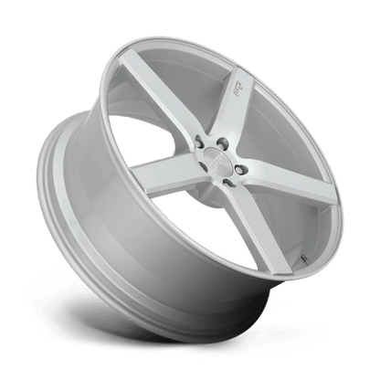 Niche 1PC | M135 MILAN | 18.0x8.00 | 5X114.3 | 40 | GLOSS SILVER MACHINED