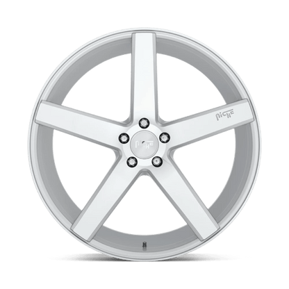 Niche 1PC | M135 MILAN | 18.0x8.00 | 5X114.3 | 40 | GLOSS SILVER MACHINED
