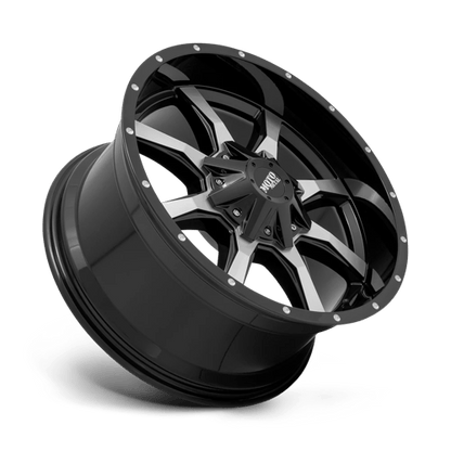 Moto Metal | MO970 | 20.0x10.00 | 5X127/5X139.7 | -24 | GLOSS BLACK W/ MACHINED FACE