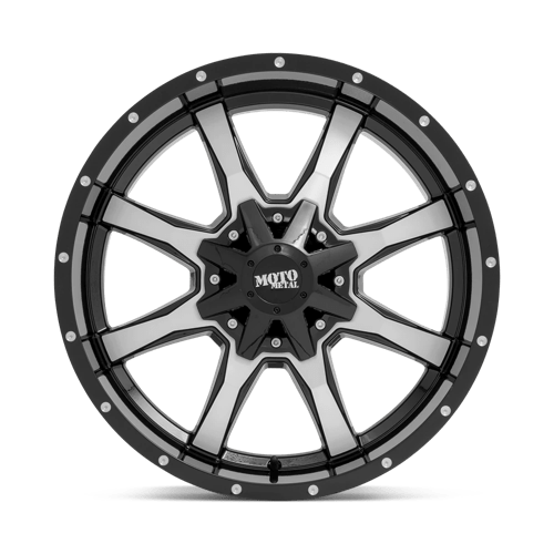Moto Metal | MO970 | 20.0x10.00 | 6X135 | -24 | GLOSS BLACK W/ MACHINED FACE