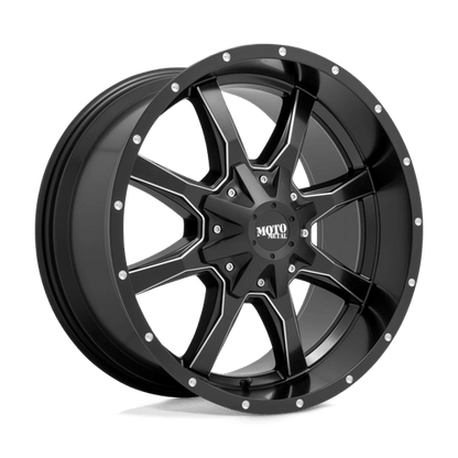 Moto Metal | MO970 | 18.0x10.00 | 6X135/6X139.7 | -24 | SEMI GLOSS BLACK MILLED
