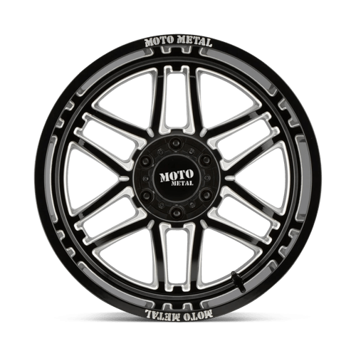 Moto Metal | MO992 FOLSOM | 20.0x9.00 | 6X139.7 | 18 | GLOSS BLACK MILLED