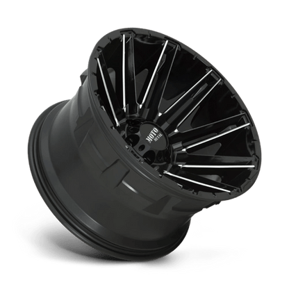 Moto Metal | MO998 KRAKEN | 20.0x10.00 | 8X180 | -18 | GLOSS BLACK MILLED