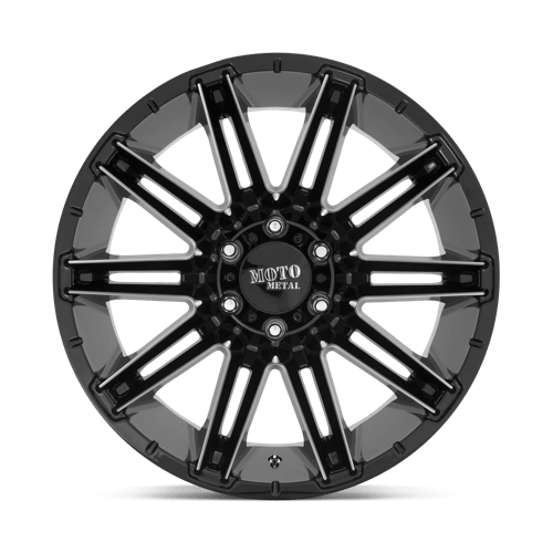 Moto Metal | MO998 KRAKEN | 20.0x9.00 | 6X135 | 0 | GLOSS BLACK MILLED