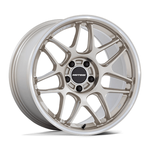 Motegi | MR158 TSUBAKI | 18.0x9.50 | 5X100 | 40 | MOTORSPORT GOLD W MACHINED LIP
