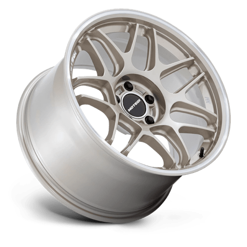 Motegi | MR158 TSUBAKI | 19.0x8.50 | 5X114.3 | 25 | MOTORSPORT GOLD W MACHINED LIP