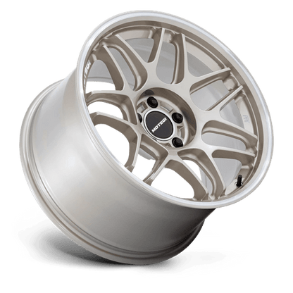 Motegi | MR158 TSUBAKI | 18.0x9.50 | 5X100 | 40 | MOTORSPORT GOLD W MACHINED LIP