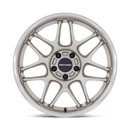 Motegi | MR158 TSUBAKI | 19.0x9.50 | 5X100 | 40 | MOTORSPORT GOLD W MACHINED LIP