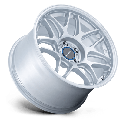 Motegi | MR158 TSUBAKI | 18.0x9.50 | 5X114.3 | 15 | HYPER SILVER W/ MACHINED LIP