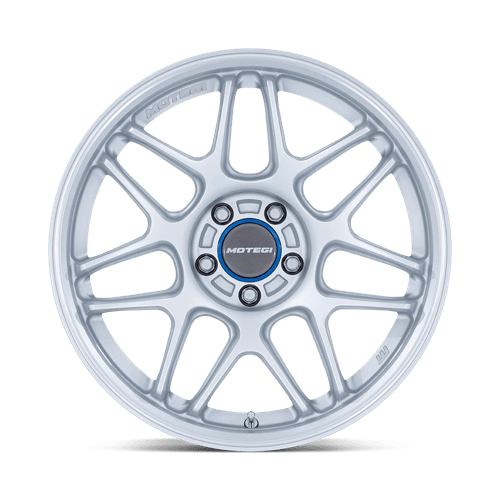 Motegi | MR158 TSUBAKI | 18.0x9.50 | 5X114.3 | 40 | HYPER SILVER W/ MACHINED LIP