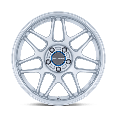 Motegi | MR158 TSUBAKI | 19.0x9.50 | 5X114.3 | 25 | HYPER SILVER W/ MACHINED LIP