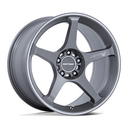 Motegi | MR159 BATTLE V | 18.0x9.50 | 5X114.3 | 15 | GUNZILLA W MACHINED LIP STRIPE