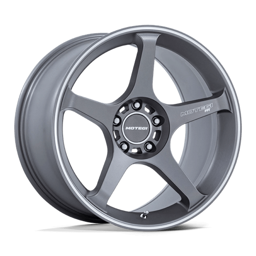 Motegi | MR159 BATTLE V | 18.0x8.50 | 5X100 | 30 | GUNZILLA W MACHINED LIP STRIPE