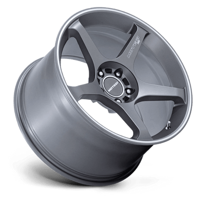 Motegi | MR159 BATTLE V | 18.0x9.50 | 5X114.3 | 15 | GUNZILLA W MACHINED LIP STRIPE